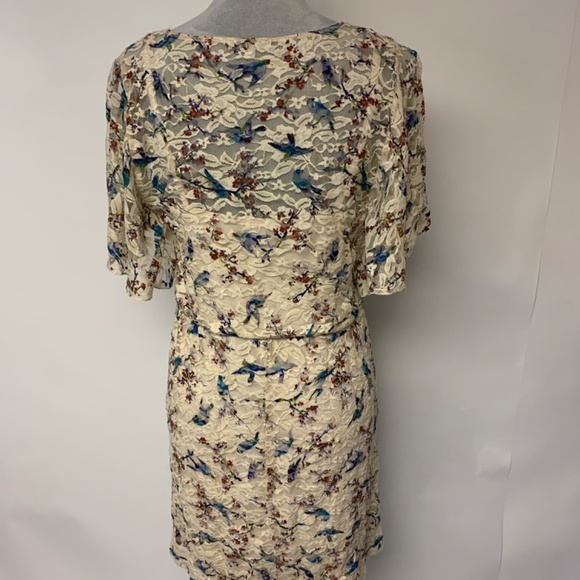 Charlotte Russe SZ L mini vintage lace boho fairy coquette whimsical feminine - Picture 3 of 10